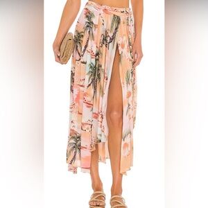 Agua Bendita Luau Kaylee skirt NWT size L